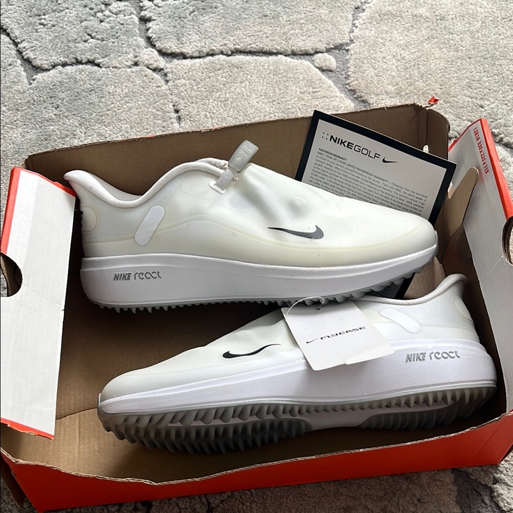 Nike White Athletic Shoes
